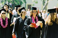 CSUCI Students at Commencement