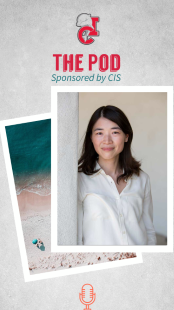 white background with Dr. Nancy Chen headshot