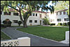 View of Bell Tower courtyard from South Quad