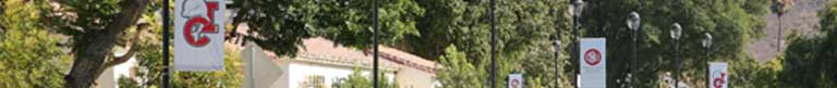 CSUCI banners along University Drive