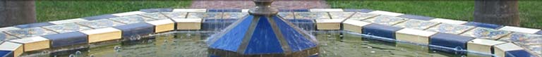 Fountain in Bell Tower courtyard