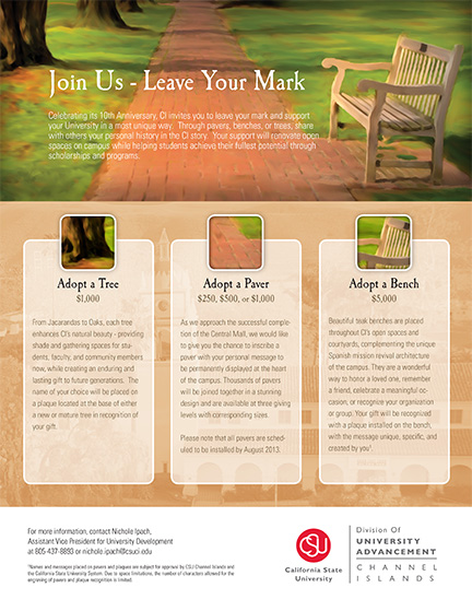 Leave Your Mark campaign details