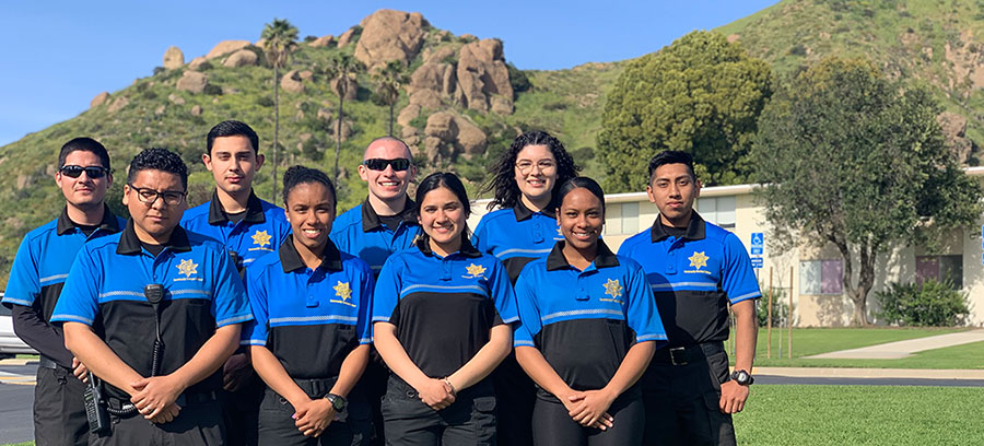 Photo of CSUCI Police Department Community Service Officer Team